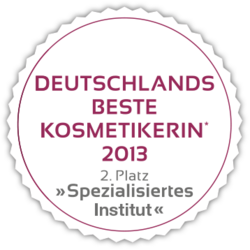 Beste Kosmetikerin Award 2013